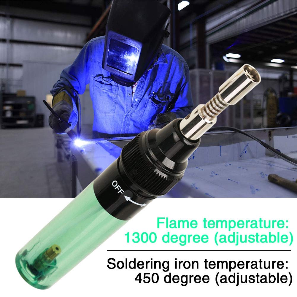 Cordless Butane Gas Soldering Iron Gun & Welding Pen Tool for Precision Electronics Soldering
