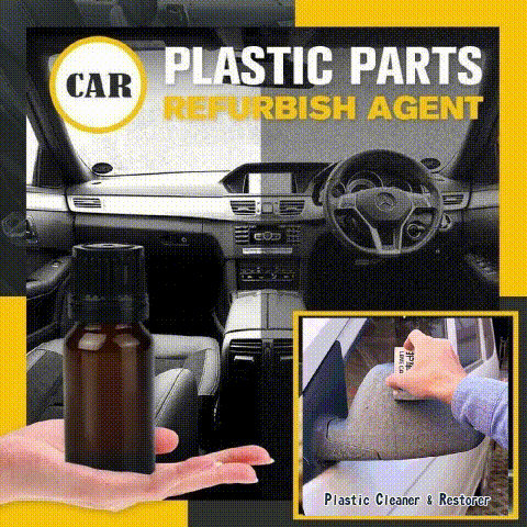🔥Last Day Save 50% 0FF🔥 - Plastic Parts Refurbish Agent - Make your car shine like new!!