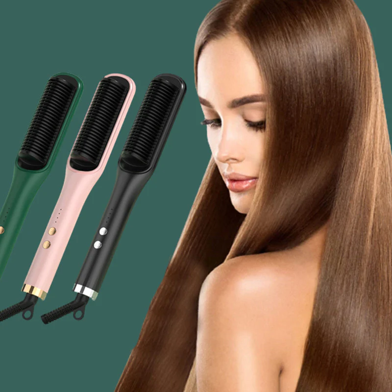 🔥BLACK FRIDAY SALE 49% OFF🔥 💇♀Negative Ion Hair Straightener Styling Comb