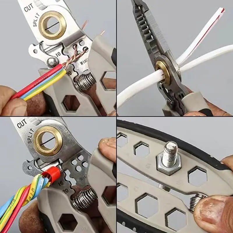🔥Christmas Sale 49% OFF🎄New Upgrade Multi-Purpose Professional Wire Stripping Tool