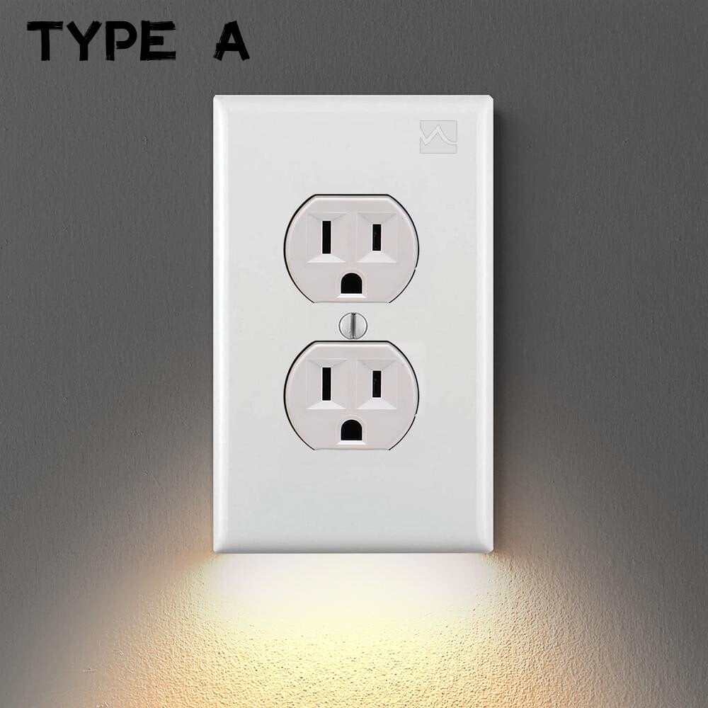 🔥Christmas Sale 49% OFF🎄- Outlet Wall Plate With Night Lights (No Batteries or Wires)