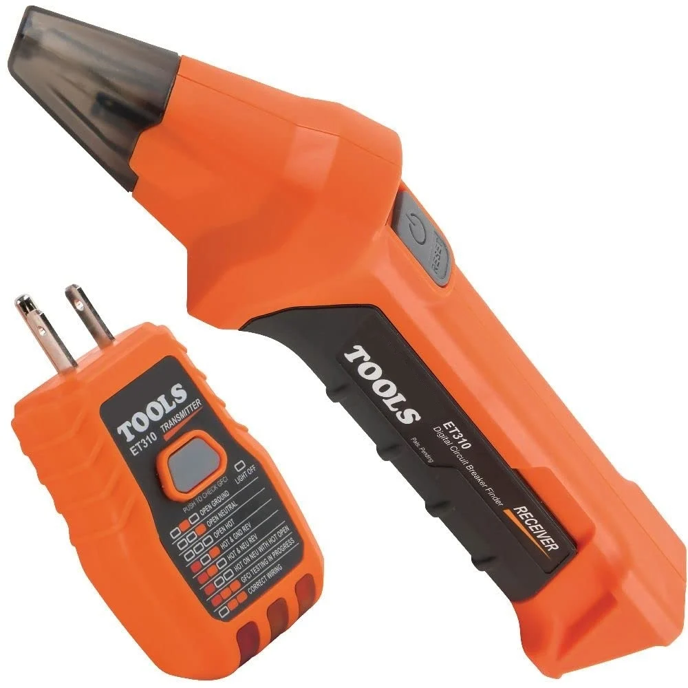 DISTMARK ⚡ET310 AC Circuit Breaker Finder, Electric Tester With Integrated GFCI Outlet Tester