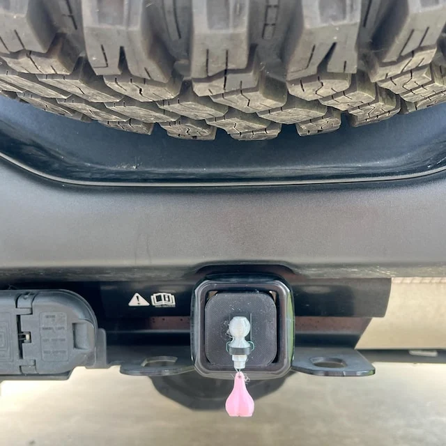 3D Funny Trailer Hitch Cover