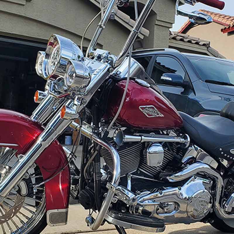 Last Day Flash Sale - 58% off 🔥Motorcycle Horn + Mounting Hardware and Complete Wiring Kit