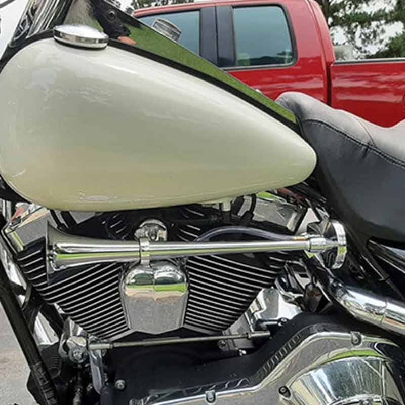 Last Day Flash Sale - 58% off 🔥Motorcycle Horn + Mounting Hardware and Complete Wiring Kit